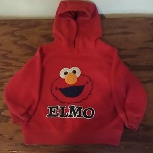 ELMO HOODIE - SIZE 24 MONTHS